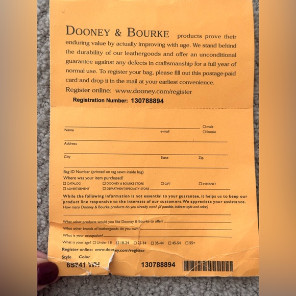 Dooney & Bourke Vanessa Paint Splatter Satchel Crossbody zipper tote like new - Picture 10 of 15